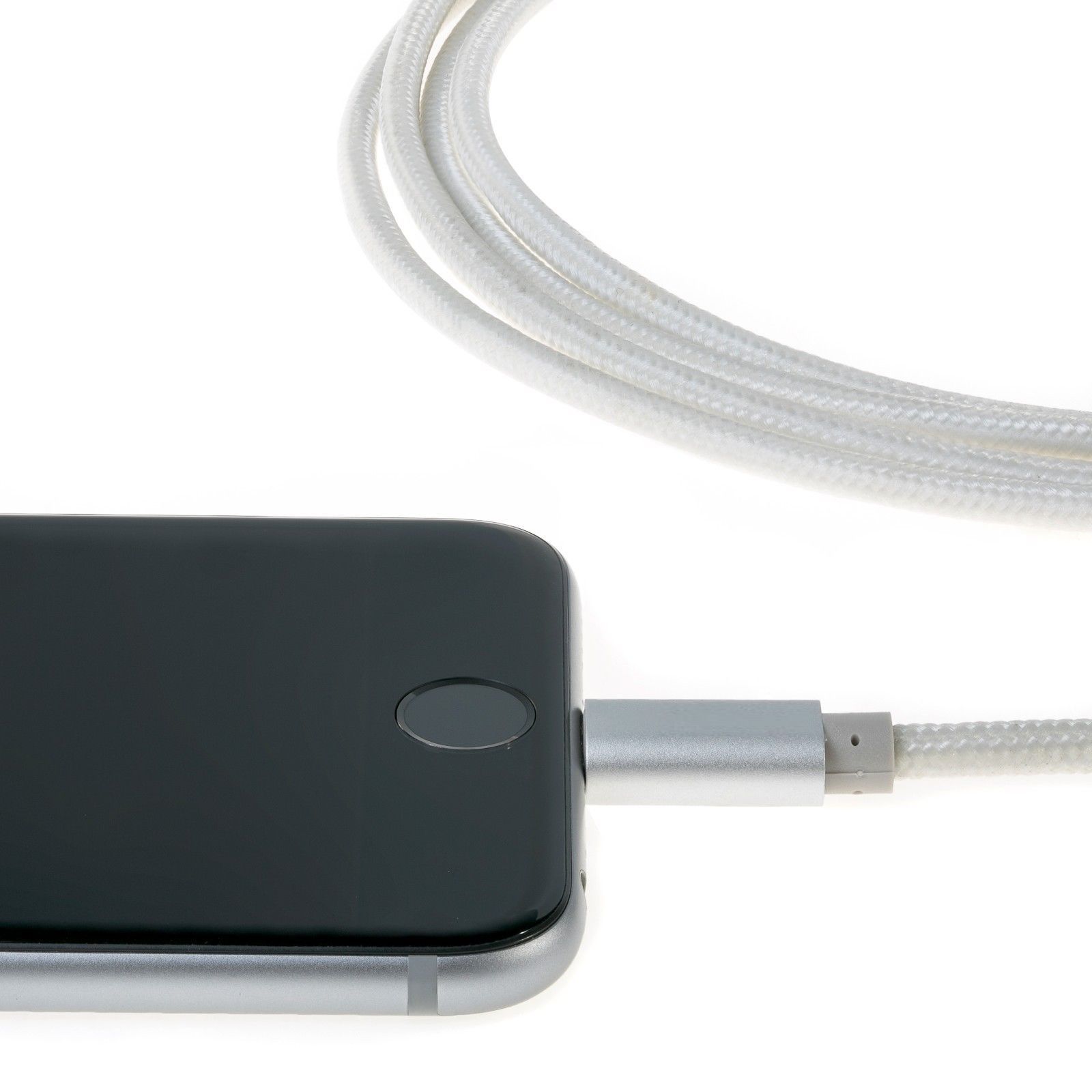 HQ Braided 8 Pin USB Charger Charging Cable for Apple iPhone 6 6S 7